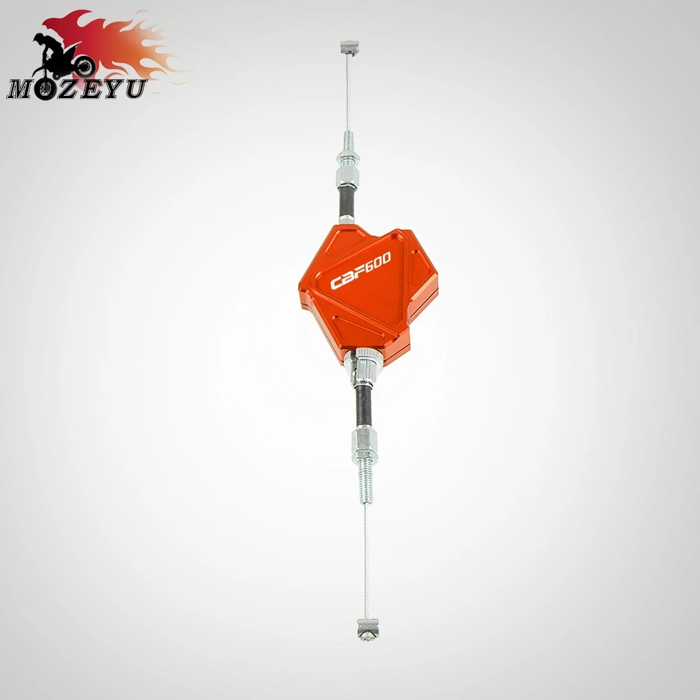 Для CBF 600 CBF600 2006-2007 Мотоцикл с ЧПУ Алюминиевый трюк рычаг сцепления простая кабельная система Мото Аксессуары - Цвет: Orange