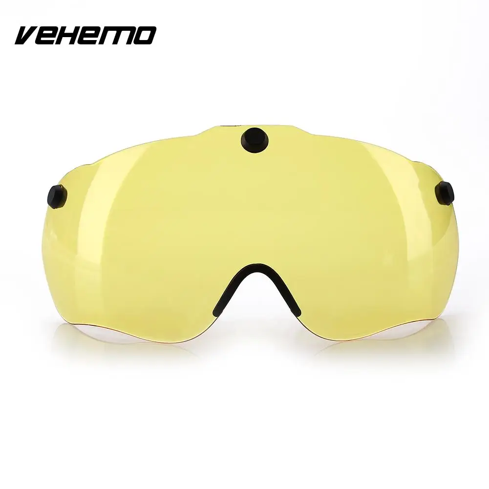 Vehemo Helmet Lenses Glass Suction Transparent Motorcycle