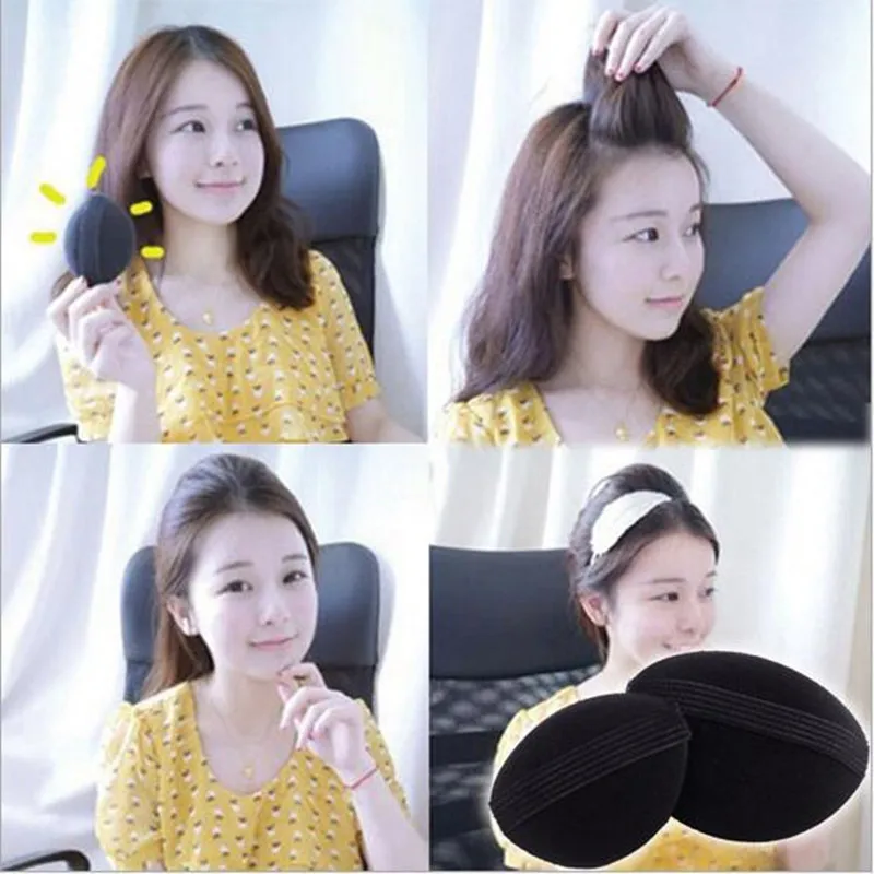 

makeup Magic DIY Hair Fluffy Sponge Princess style hair heighten bang device sponge hair maker pad Beauty Essentials cosmetics