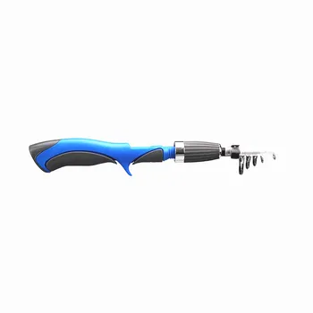 

Ufishing Carbon Fishing Rod 2020 Short Section Ice Fishing Rod with 6 Segments Gun handle Style 1.2M 1.4M