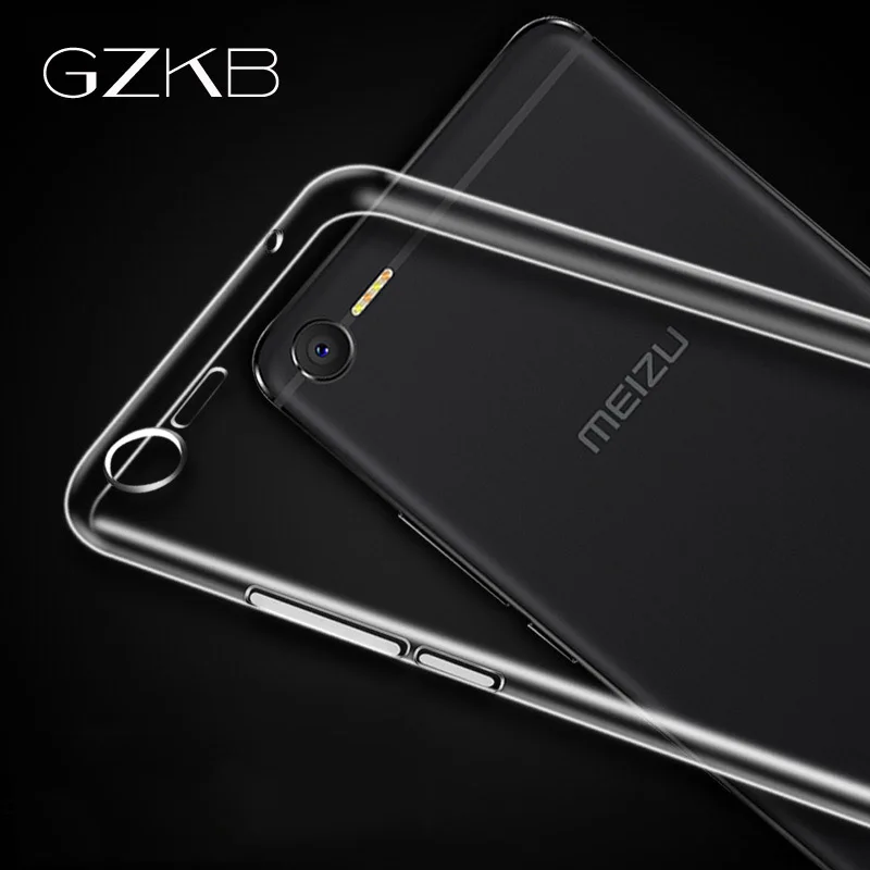 For Meizu E2 Case GZKB Original M2e Cover Transparent Ultra Thin Silicon Soft Tpu Back |