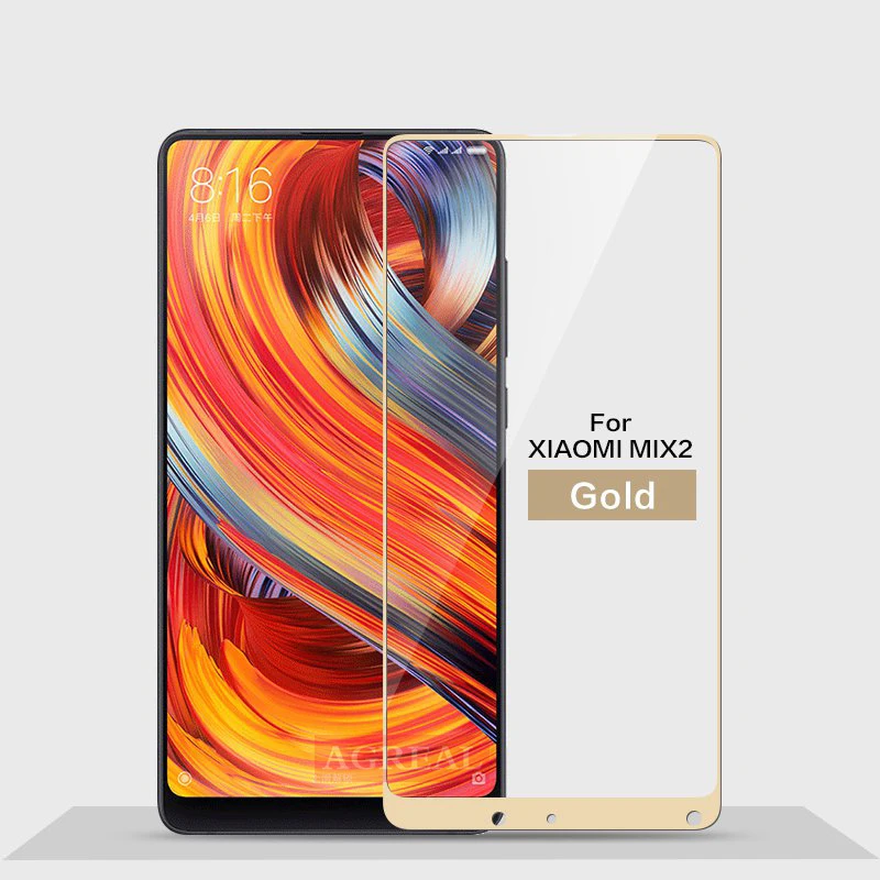 AGREAL 9H 2.5D For Xiaomi Mi Mix 2 Tempered Glass Xiaomi Mi Mix2 Screen Protector Full Cover Glass Film For Xiaomi Mi MIX 2 Pro (3)