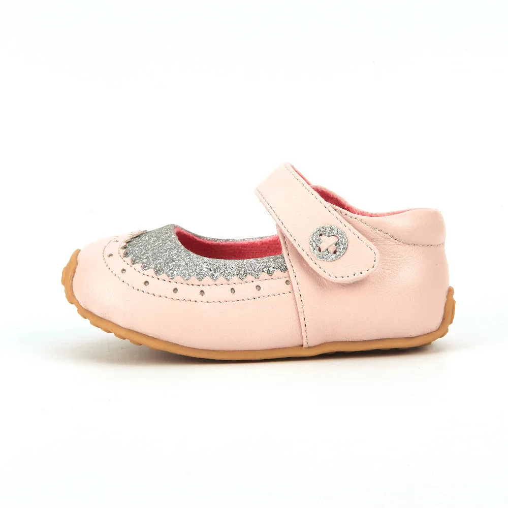 Tipsietoes/детская обувь для девочек и мальчиков; спортивные Нескользящие кроссовки с мягкой подошвой для детей; повседневные кроссовки на плоской подошве; розовые кожаные кроссовки с мягкой подошвой; Cuteshoe