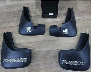 

Automotive 4PCS Rear Car accessory Mudguard Mud Flaps Splash Guard Fit For PEUGEOT 307 3DR&5DR HATCH / SEDAN free shipping