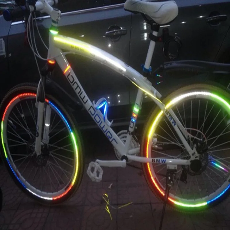 custom reflective bike stickers