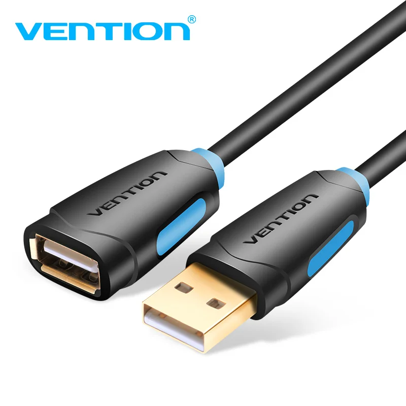 

Vention USB2.0 Extension Cable Male to Female Super Speed USB Data Cable Extender For PC Keyboard Printer Mouse Computer Cable