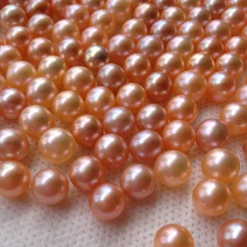

10 gram Good Luster 7-8mm Freshwater Pearl 100% Genuine Freshwater Off-Round Loose Pearl beads
