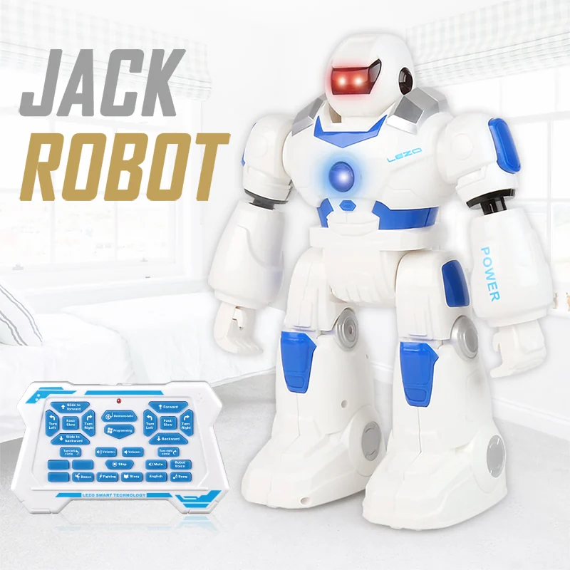 Fun Feature Robot Dancing Singing Action Figure Control Remote Control Robot with Light Toy Boy Child Birthday Toys Gift