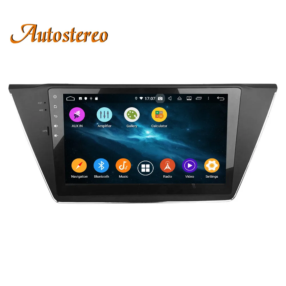 Excellent DSP MAX64GB Android 9 Car NO DVD Player GPS navigation For Volkswagen Touran 2015+ auto head unit multimedia radio tape recorder 4