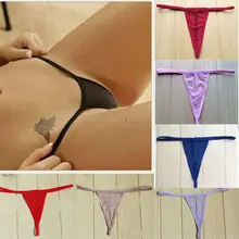 Wholesale Women Cosplay Sexy Lingerie See thru G String T Back Brief Panties Underwear Thongs