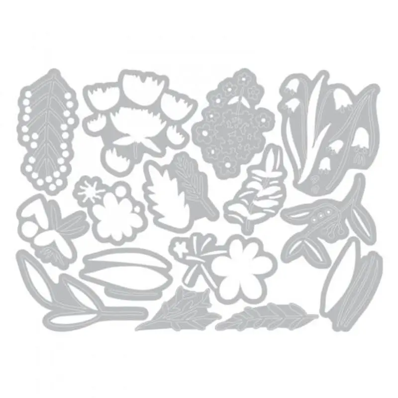 2018 3D DIY New Layered Metal Cutting Dies and Scrapbooking For Paper Making Flower Embossing Stamps Frame Card Craft Dies Set