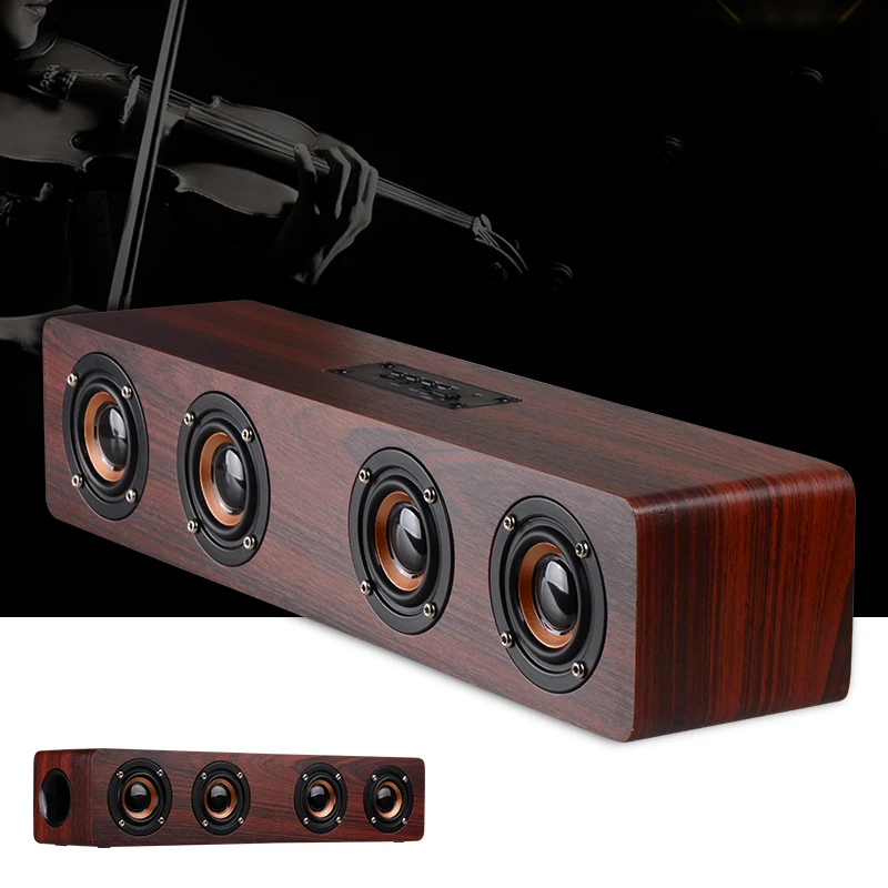 XGODY W8 Саундбар колонка с корпусом из дерева HIFI стерео сабвуфер музыкальный центр