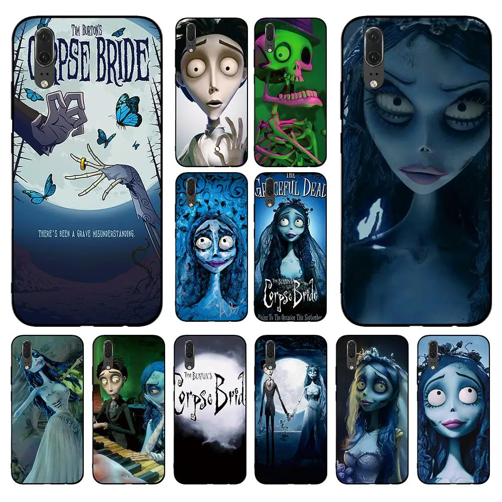 

Corpse Bride soft phone For huawei Honor 6A 7A 3GB Pro 7X 8X 8C 10 Lite Note 10 Back Cover