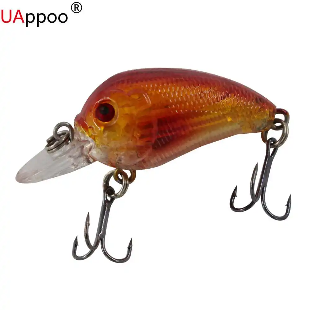 4.5 СМ/4 Г Всех Жирных Crank Рыбалка Crankbait Жесткий Искусственные Приманки Крючки Рыба