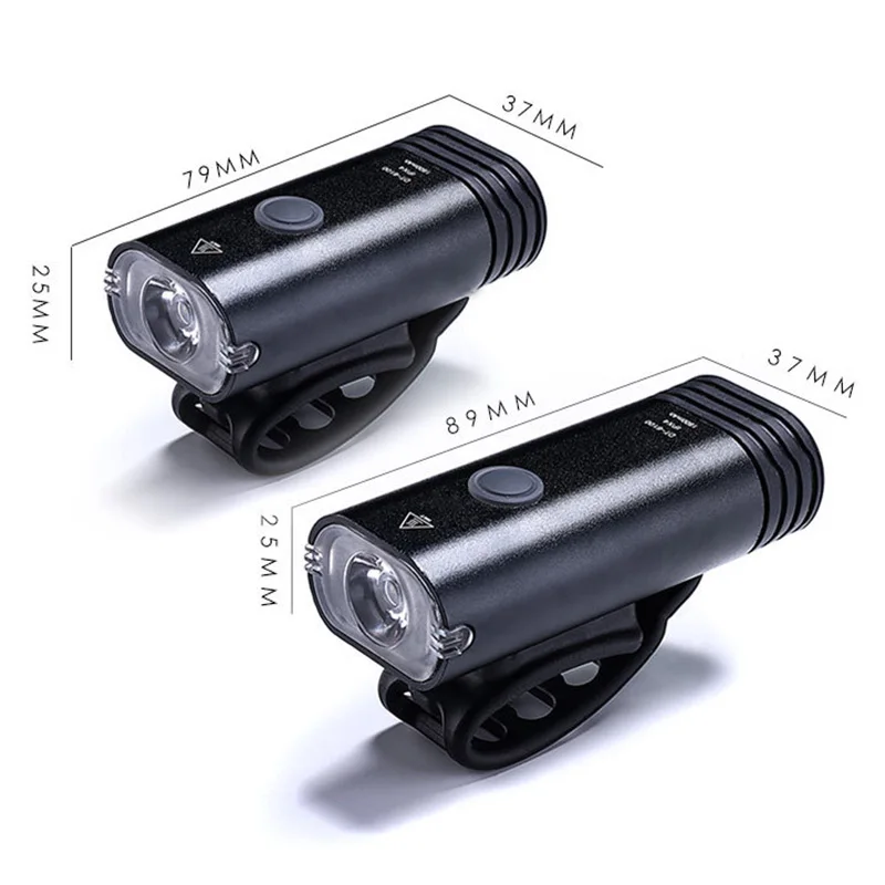 

Newly Bicycle Front Light USB Rechargeable LED Head Lamp Handlebar Lantern Bike Cycling Flashlight BF88