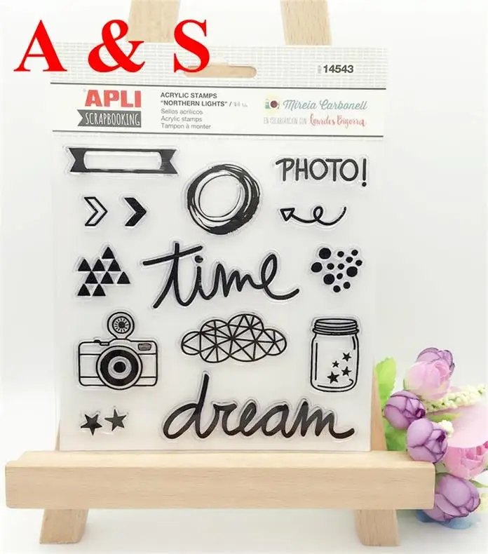 Прозрачная печать для камеры Dream Time DIY силиконовые уплотнения