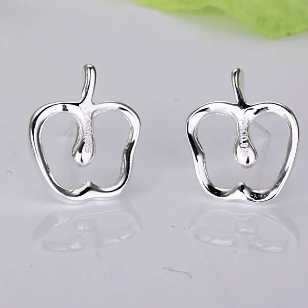 Mix Orders Sterling Silver 925 Jewelry 925 Sterling Silver Apple Core