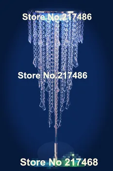 

New! elegant crystal flower stand wedding crystal table centerpieces