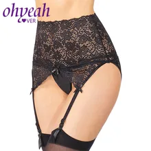 Ohyeahlover женские подвязки Пояс для чулок кружево Cinta Liga Sexi двубортный Arnes Lenceria трусики с подвязками PM5159