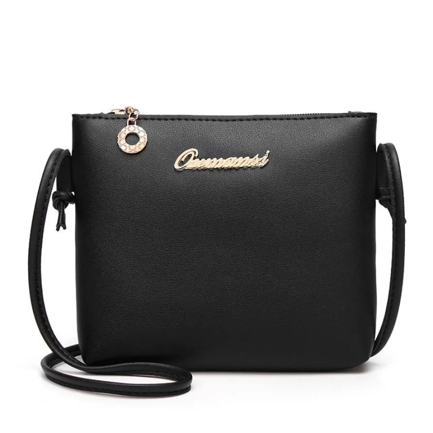 

Top Brand Women Bags Bolso Women Fashion Solid Color Crossbody Beach Messenger Handbag Phone Coin Bag Black Luxury Sac A Main#5$