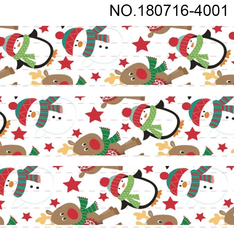 wide Santa Hats 1 2 5 10 metres Christmas Printed Grosgrain Ribbon 10mm 3//8/"