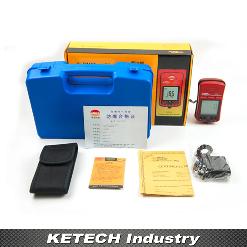 AS8902 портативный цифровой детектор горючих газов LEL 0 100%|detector camera|detector coildetector co2 |