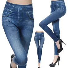 Leggings Gym Yoga Women Denim Imitation Cowboy Slim High Waist Leggings Women Fitness Seamless Plus Size Elastic Waist Legency Leggings Gym Yoga Women Denim Imitation Cowboy Slim High Waist Leggings Women Fitness Seamless Plus Size Elastic Waist Legency