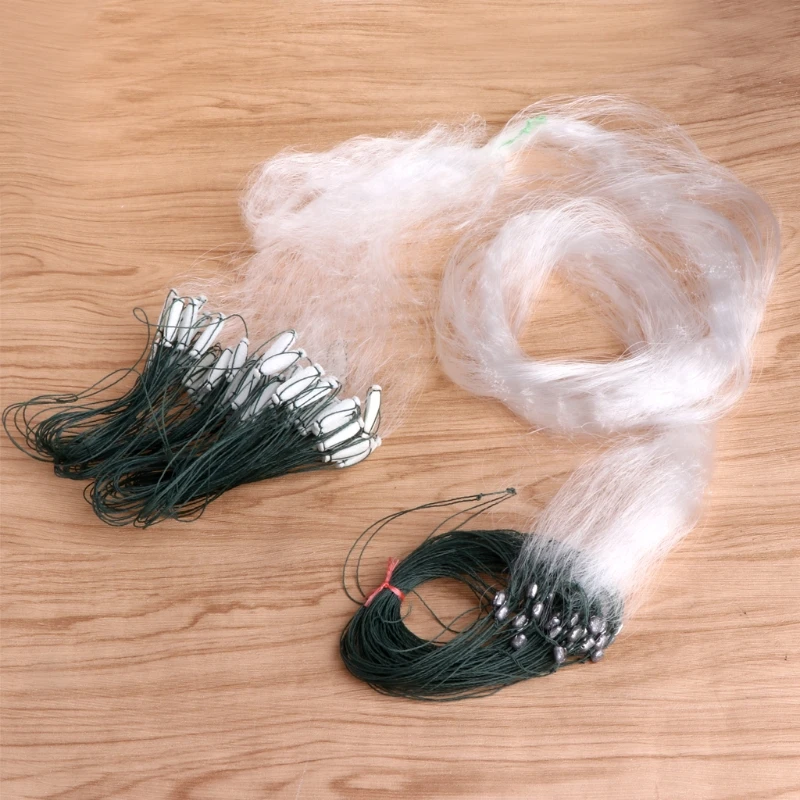 

25m Fishing Net 3 Layers Mesh Nylon Monofilament Durable Accessories Float Trap