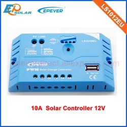 10A 12 В зарядное устройство контроллер Солнечная система панелей LS1012EU мини контроллер 10amp Новый ШИМ серии epever