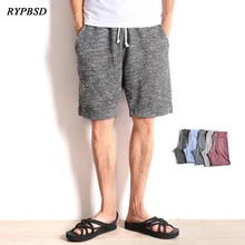 Мужской Пляжные шорты одноцветное Цвет Лето Для мужчин S шорты Повседневное Бермуды masculinas casuais шорты Мода шнурок Для мужчин
