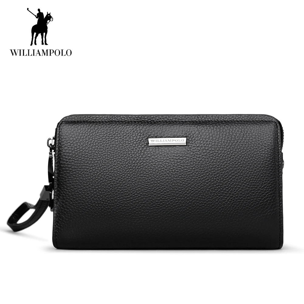 WilliamPOLO Men Wallet Long Clutch Genuine Leather Credit Card Holder Multi Card Case Coin Phone Purse Anti Theft Handbag WilliamPOLO Men Wallet Long Clutch Genuine Leather Credit Card Holder Multi Card Case Coin Phone Purse Anti Theft Handbag