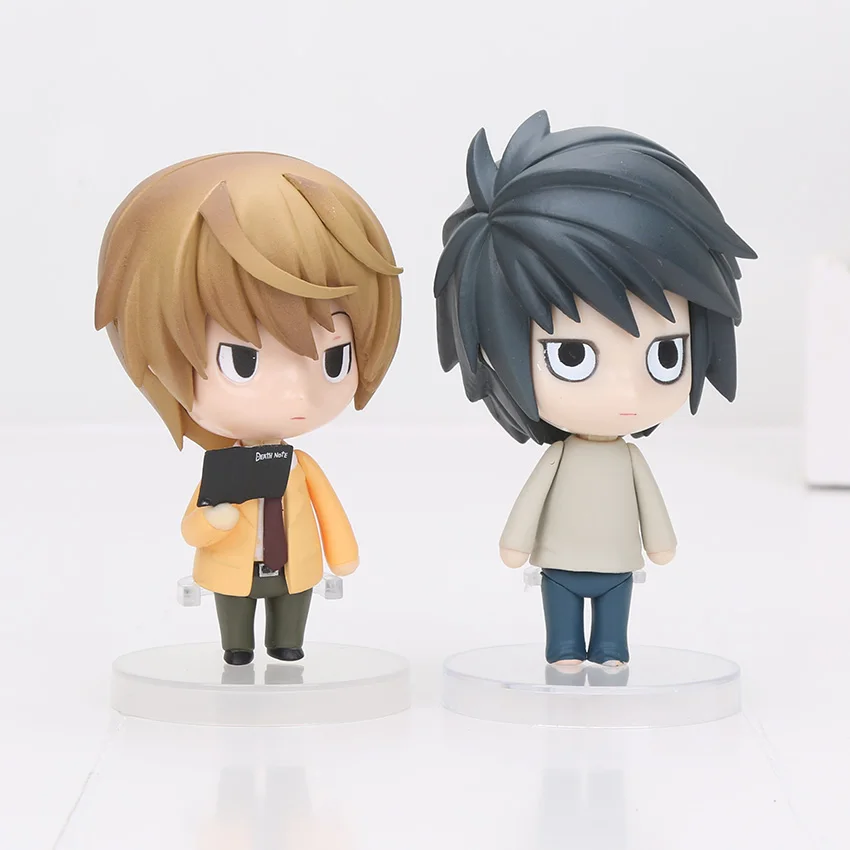 

10cm Death Note Anime Yagami Light L killer Nendoroid Action Figure Model Toy No. 17 NO. 12