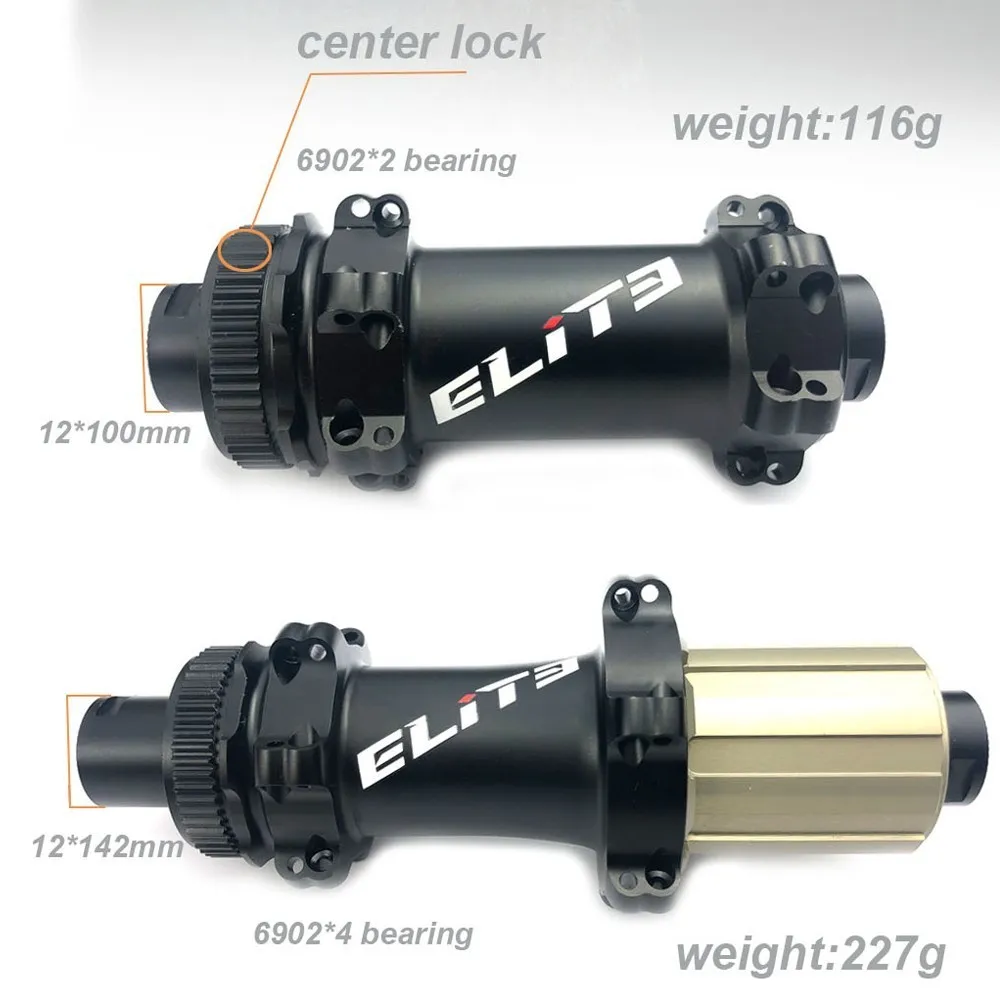 Elite Road Disc Brake Carbon Bicycle Wheel 30/35/38/45/47/50/55/60mm Tubular Clincher Tubeless With Sapim Spoke 700c Wheelset