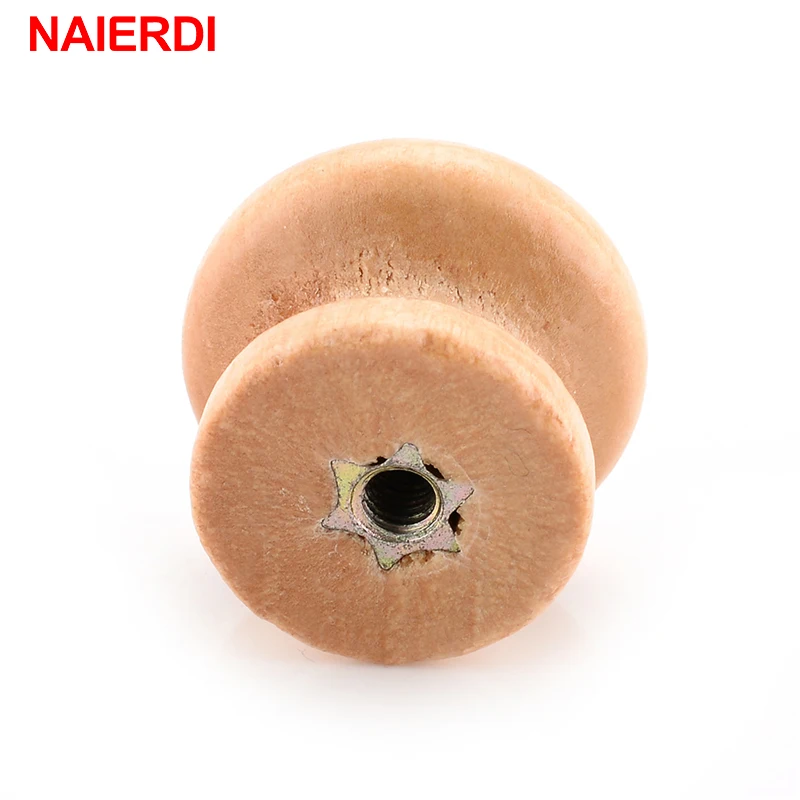 Ручки NAIERDI из натурального дерева 2 5x2 см 10 шт.|handle antique|handle carrierhandling service |