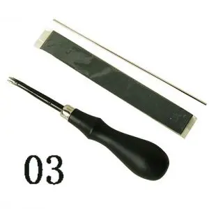 

Cutting edge finder 1.2 3 mm leather carving tools