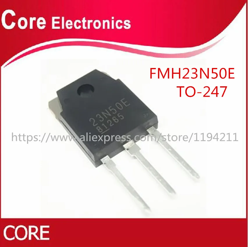 10PCS FMH23N50E FMH23N50 TO 3P TO 247 23N50E-in Integrated Circuits ...