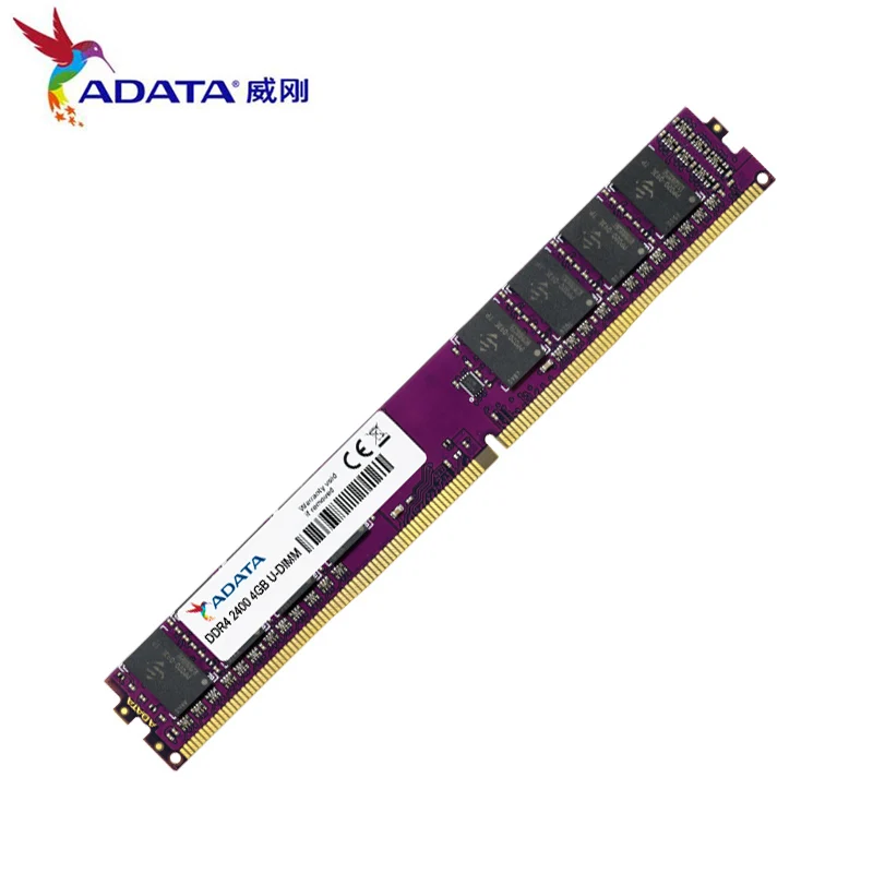 ADATA 1,2 в DDR4 2133 МГц 4 ГБ 8 ГБ компьютер настольный ПК ram U-DIMM пожизненная игровая Память ram s 288 Pin PC4-17000 Новинка