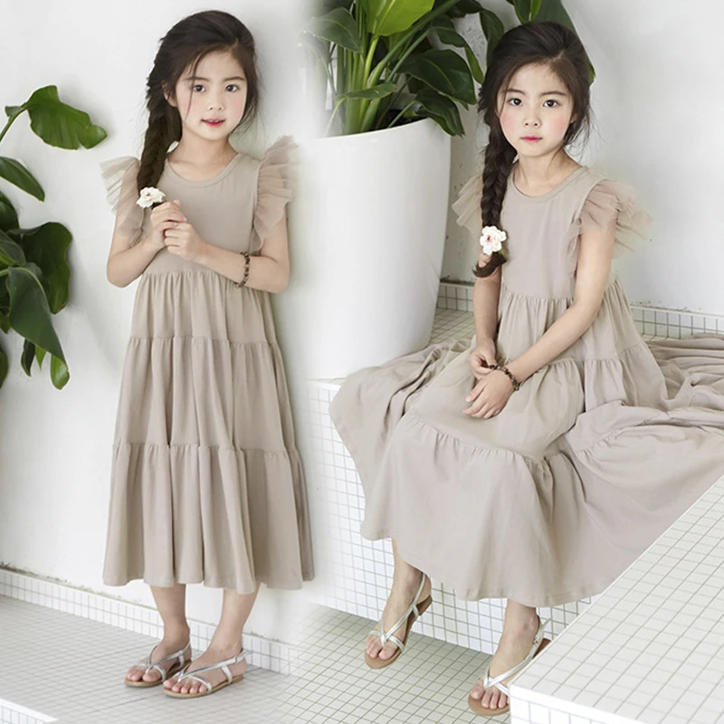 

Girls Dress Princess Girls Summer Dress Teenagers Dresses Kids Baby Girl Clothes Birthday Long Dress 9 10 12 Anniversaire Enfant