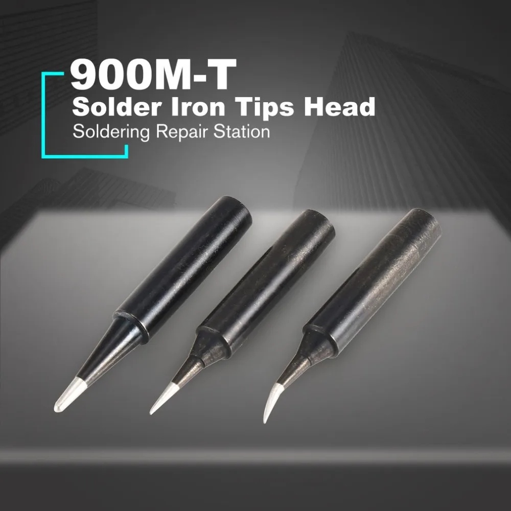 

900M T Combination Soldering Iron Tips Head Replacement Solder Iron Head Soldering Tips Tool Soldering Repair Station Kits