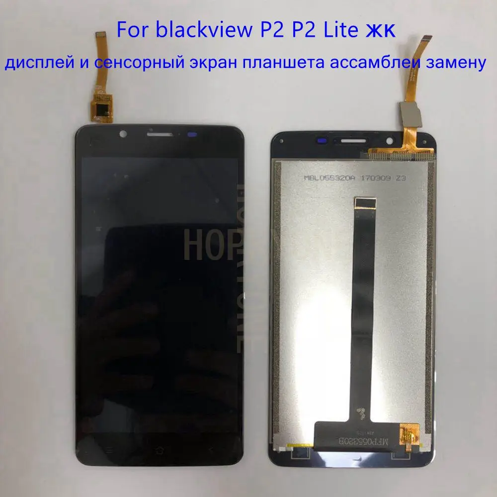 

Hopryone for Blackview P2 / P2 Lite LCD Display Screen+Touch Glass Digitizer Assembly Replacement 1920X1080P