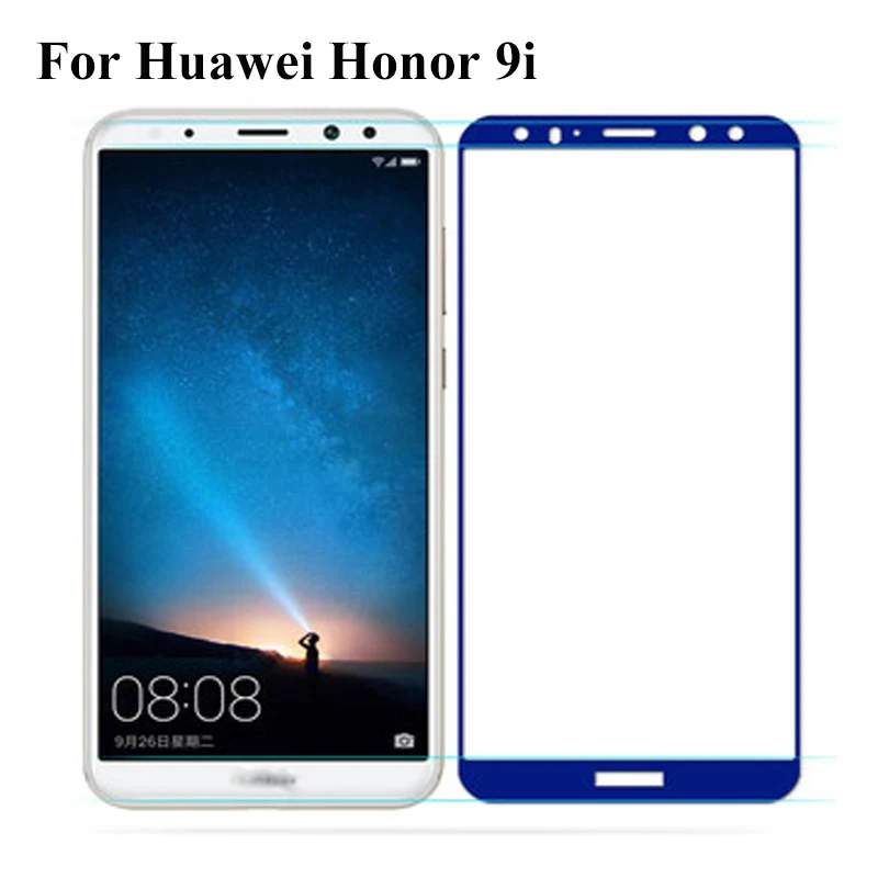 3 шт 9 H полноразмерный протектор экрана для huawei Honor 9i 9 i полное покрытие Защитная пленка Закаленное стекло для huawei Honor9i