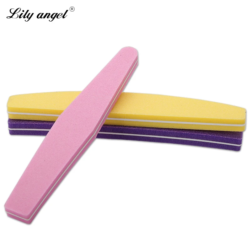 Lilyangel manicure special washing sand bar Sponge down the Nail file 2Pieces/Pack | Красота и здоровье