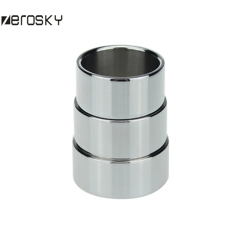 Zerosky Metal Penis Ring Delay Ejaculation Stainless Steel Clit Sturdy Orgasm Cock Sex Toys For Men | Красота и здоровье
