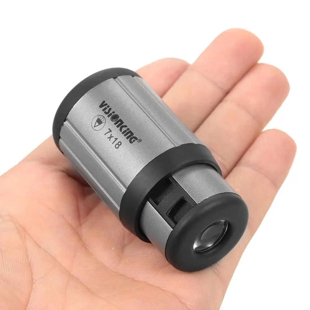 Visionking 7X18 أحادي تلسكوب مناظير التكبير البسيطة المدمجة أحادي تلسكوب Hd جيب Scopeoptical أحادي Visionking 7X18 أحادي تلسكوب مناظير التكبير البسيطة المدمجة أحادي تلسكوب Hd جيب Scopeoptical أحادي