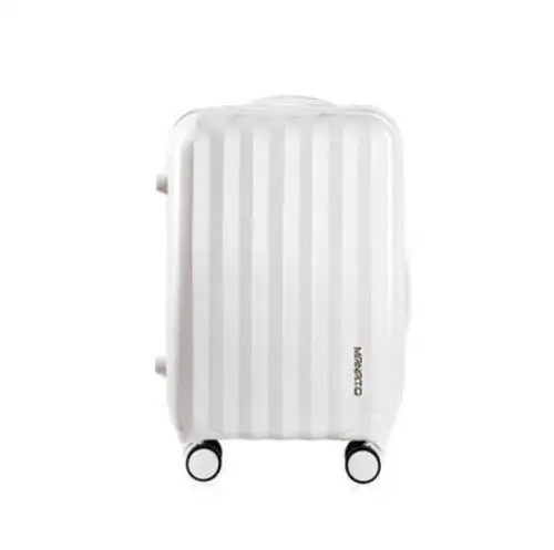 CHENGZHI 2" 24" 2" дюймов Модные женские ретро сумки на колёсиках Спиннер мужские дорожные сумки чемодан колеса - Цвет: white
