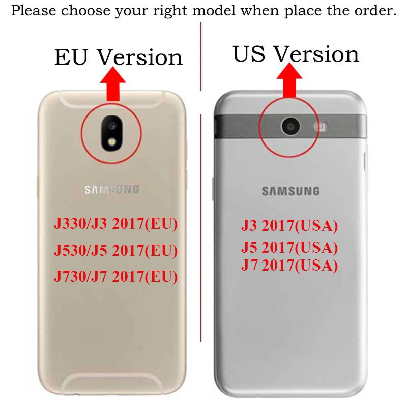Красочный чехол для Samsung Galaxy J3 J5 J7 2017 Emerge V Perx j7 Prime 2 2018 J327 J727 J330 J530 J730 кожаный флип