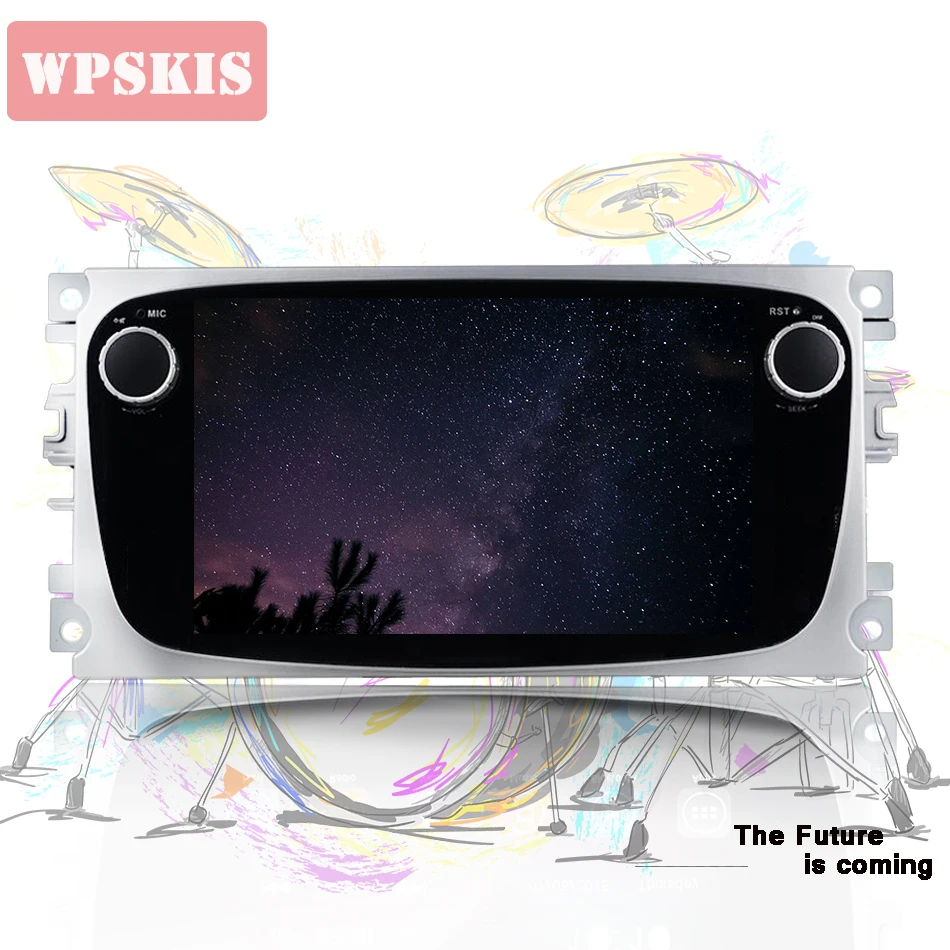 

3/4G LTE Android 9.0 Octa 8 Core Car DVD Player GPS For FORD Mondeo S-MAX Connect FOCUS 2 2008 2009 2010 2011 64G ROM Head Unit