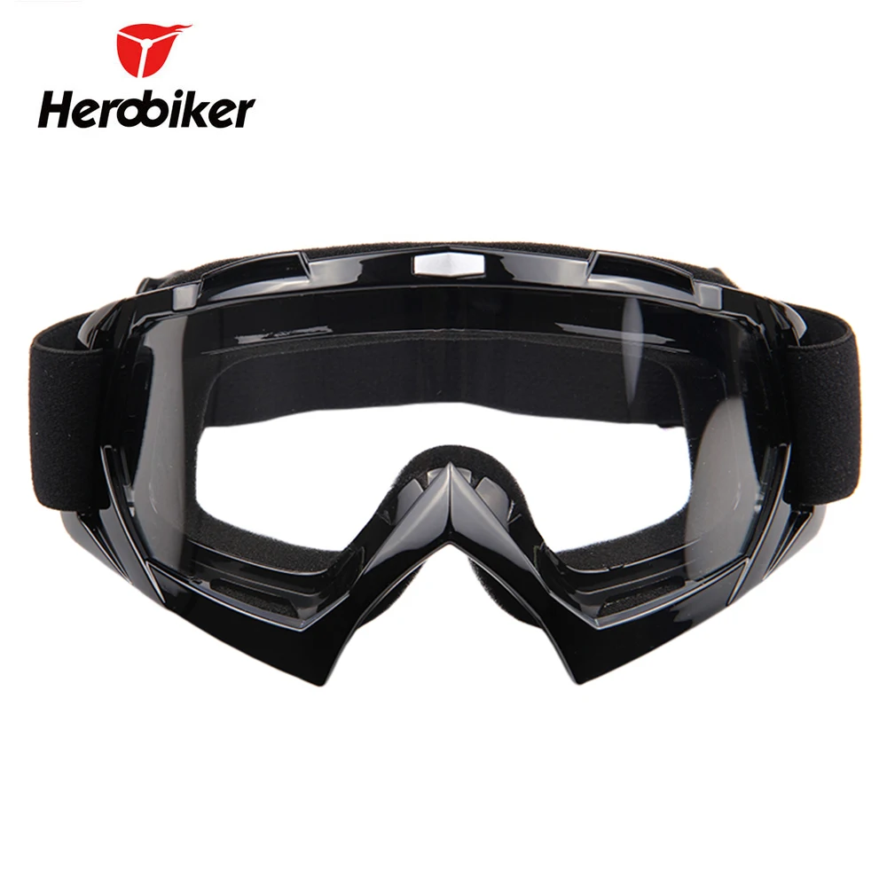 Черные мотоциклетные очки HEROBIKER лыжные для страйкбола пейнтбола мотокросса