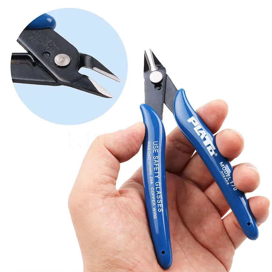 

Electrical Wire Cable Cutters Cutting Side Snips Flush Pliers Nipper Hand Tools Herramientas