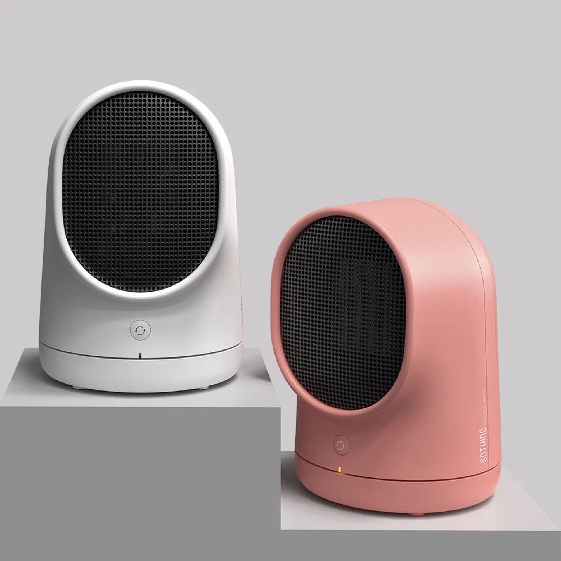 

Mini Fashion Portable Electronic Heater Office Miniature Desktop Heater Hot Air Blower Can Shake The Head Energy Saving